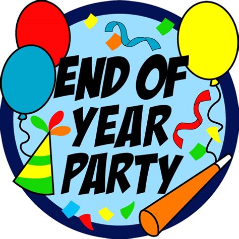 end of year party clipart|year end party background gif.